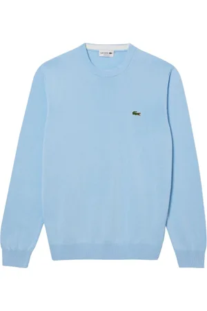 Lacoste Heren, Sweatshirts & Hoodies, Blauw, Maat: 2XL Katoen