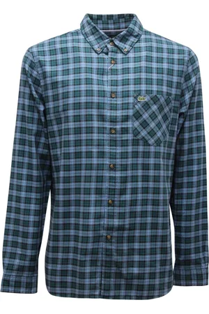 Lacoste Heren, Overhemden, Blauw, Maat: M