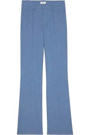 Zadig & Voltaire Dames, Broeken, Blauw, Maat: M