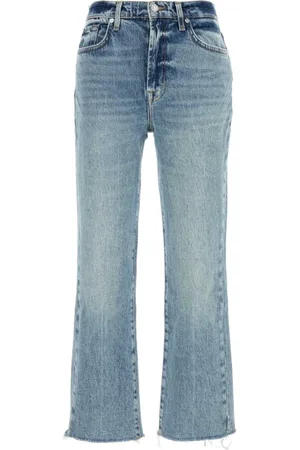7 for all Mankind Dames, Jeans, Blauw, Maat: W29 Denim