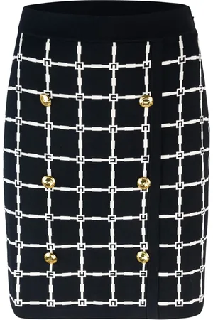 Elisabetta Franchi Dames, Rokken, Zwart, Maat: M Viscose