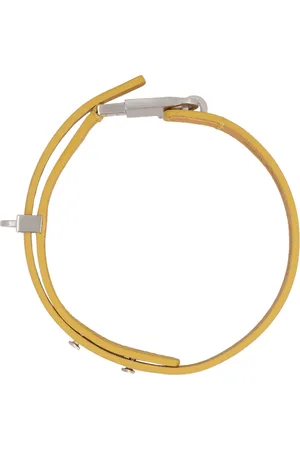 Rick Owens Heren, Accessoires, Geel, Maat: ONE Size Leer