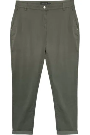 Fiorella rubino Dames, Broeken, Groen, Maat: 4XL Katoen