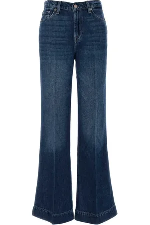 7 for all Mankind Dames, Jeans, Blauw, Maat: W30 Denim