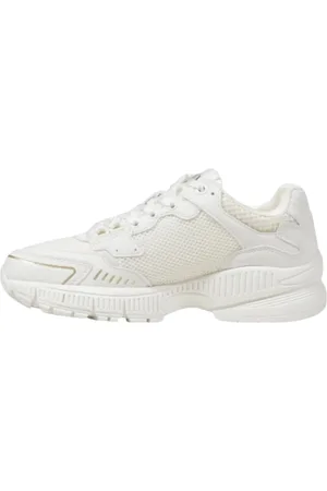 Armani Exchange Dames, Schoenen, Wit, Maat: 39 EU Leer