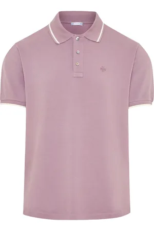 Jacob Cohen Heren, Tops, Paars, Maat: XL Katoen