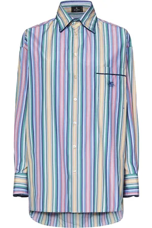 Etro Dames, Blouses & Shirts, Veelkleurig, Maat: S Katoen