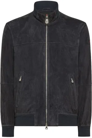 Peuterey Heren, Jassen, Blauw, Maat: XL Suède