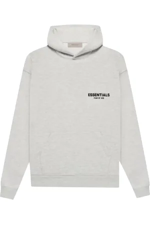 FEAR OF GOD Heren, Sweatshirts & Hoodies, Grijs, Maat: L Katoen