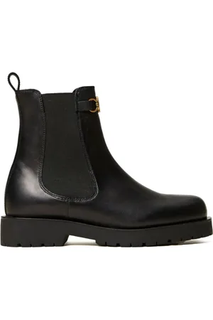 Twin-Set Dames, Schoenen, Zwart, Maat: 38 EU Leer