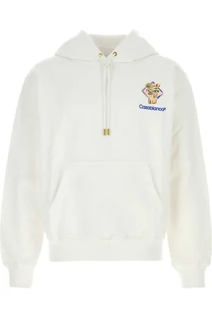 Casablanca Heren, Sweatshirts & Hoodies, Wit, Maat: S Katoen