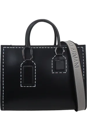 Emporio Armani Dames, Tassen, Zwart, Maat: ONE Size Leer