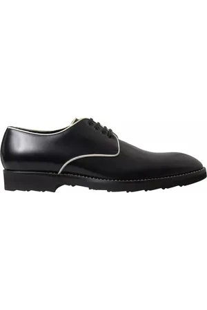 Dolce & Gabbana Heren, Schoenen, Zwart, Maat: 39 1/2 EU Leer