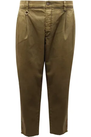Paolo Pecora Heren, Broeken, Groen, Maat: XL