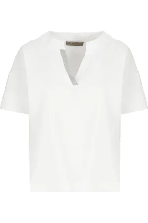 D.EXTERIOR Dames, Blouses & Shirts, Wit, Maat: S Katoen