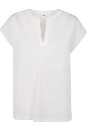 Aspesi Dames, Blouses & Shirts, Wit, Maat: 2XS