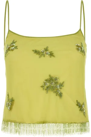 BLUMARINE Dames, Tops, Groen, Maat: S