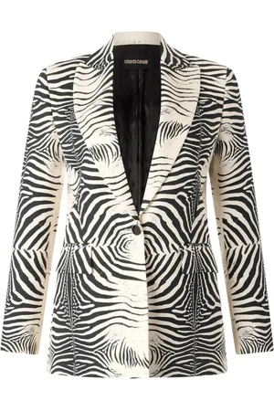 Roberto Cavalli Dames, Jassen, Zwart, Maat: XS