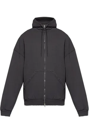 Balenciaga Heren, Sweatshirts & Hoodies, Zwart, Maat: L Katoen