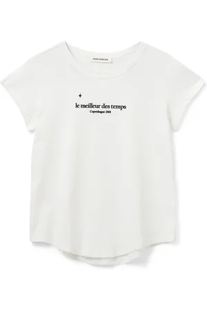 Sofie Schnoor Dames, Tops, Wit, Maat: XL Katoen