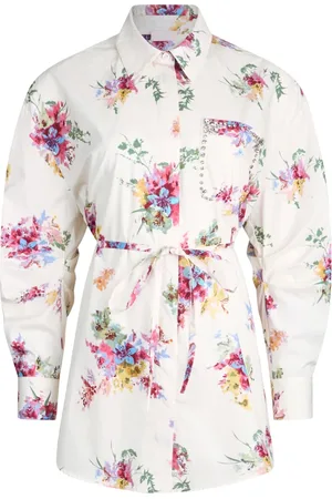 Liu Jo Dames, Blouses & Shirts, Veelkleurig, Maat: S Katoen