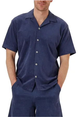 SELECTED Heren, Overhemden, Blauw, Maat: S Jersey