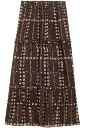 Isabel Marant Dames, Rokken, Bruin, Maat: XS Katoen