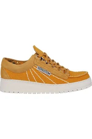 Mephisto Heren, Schoenen, Geel, Maat: 46 EU Leer