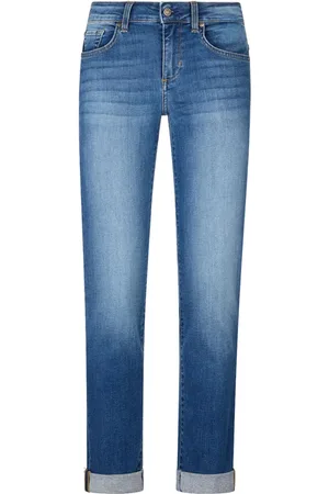 Liu Jo Dames, Jeans, Blauw, Maat: W28 Katoen