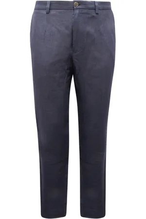 Dolce & Gabbana Heren, Broeken, Blauw, Maat: XL Linnen