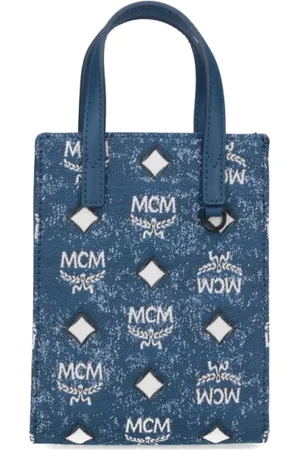 MCM Dames, Tassen, Blauw, Maat: ONE Size
