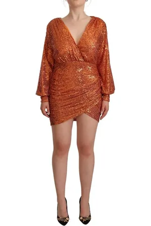 ANIYE BY Dames, Jurken, Oranje, Maat: S Poliester