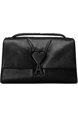 Ami Dames, Tassen, Zwart, Maat: ONE Size Leer