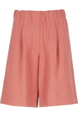 ANTONELLI Dames, Korte broeken, Rood, Maat: XS Linnen