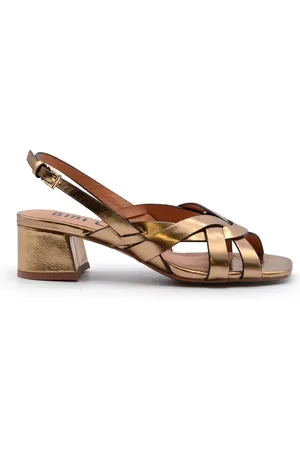 Bibi Lou Dames, Schoenen, Geel, Maat: 40 EU Leer