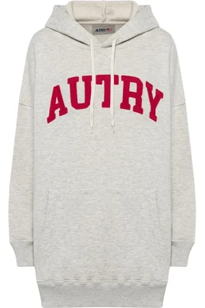 Autry Dames, Sweatshirts & Hoodies, Grijs, Maat: M Katoen