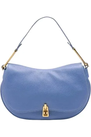 Coccinelle Dames, Tassen, Blauw, Maat: ONE Size Leer