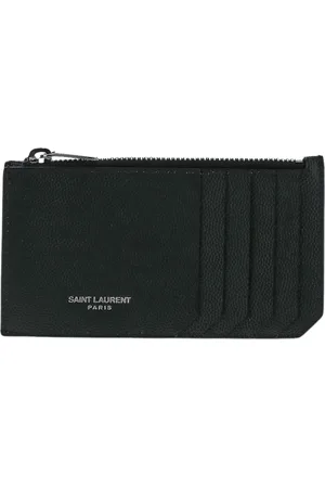 Saint Laurent Dames, Accessoires, Zwart, Maat: ONE Size Leer