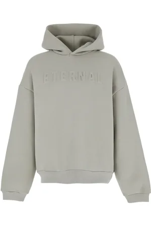 FEAR OF GOD Heren, Sweatshirts & Hoodies, Grijs, Maat: L Katoen