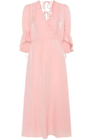 Bruuns Bazaar Dames, Jurken, Roze, Maat: L Viscose
