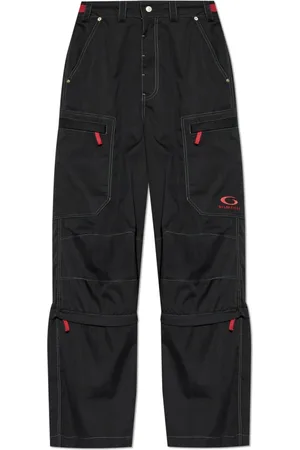 Balenciaga Heren, Broeken, Zwart, Maat: M Katoen