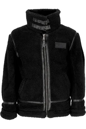 Alpha Industries Heren, Jassen, Zwart, Maat: XL Fleece