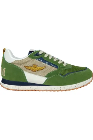 Aeronautica Militare Heren, Schoenen, Groen, Maat: 44 EU Poliester