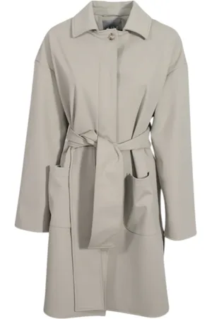 Max Mara Dames, Mantels, , Maat: L Polyamide
