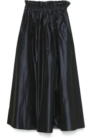 HERNO Dames, Rokken, Blauw, Maat: S Zijde