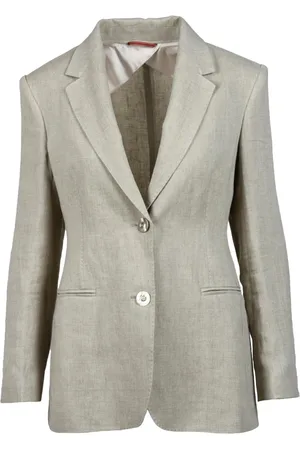 Max Mara Dames, Jassen, , Maat: S Linnen