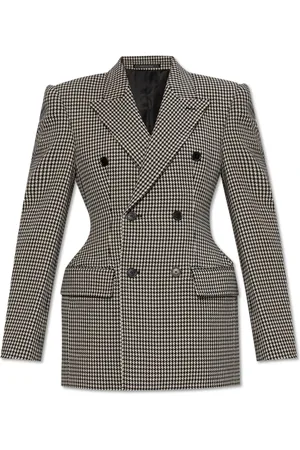 Balenciaga Dames, Jassen, Zwart, Maat: XS Wol