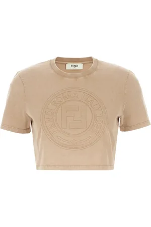 Fendi Dames, Tops, , Maat: S Katoen