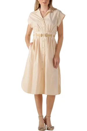 Twin-Set Dames, Jurken, , Maat: 4XS Denim