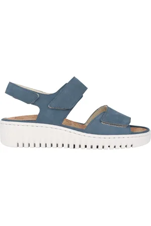 Waldläufer Dames, Schoenen, Blauw, Maat: 41 EU Leer